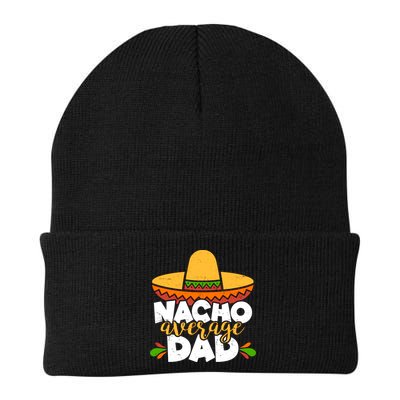 Funny Nacho Average Dad Beanie