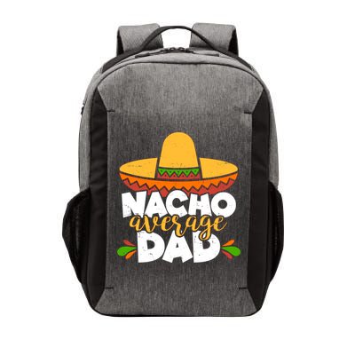 Funny Nacho Average Dad Vector Backpack