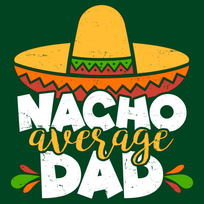 Funny Nacho Average Dad Cooling Performance Crew T-Shirt
