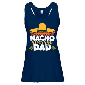 Funny Nacho Average Dad Ladies Essential Flowy Tank