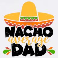 Funny Nacho Average Dad Garment-Dyed Sweatshirt