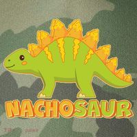 Funny Nachosaur Nacho Cheese Stegosaurus Dinosaur Legacy Tie Dye Trucker Hat