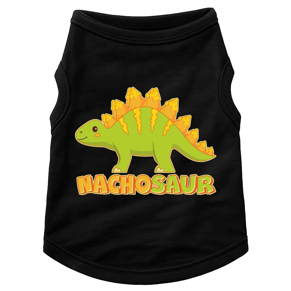 Funny Nachosaur Nacho Cheese Stegosaurus Dinosaur Doggie Tank