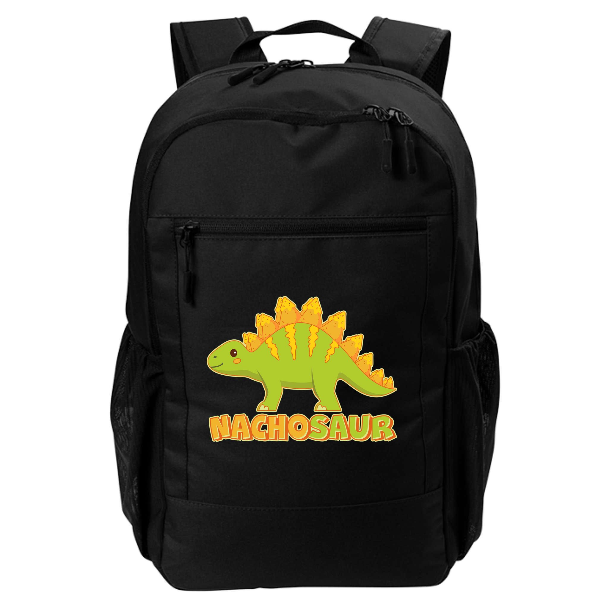 Funny Nachosaur Nacho Cheese Stegosaurus Dinosaur Backpack