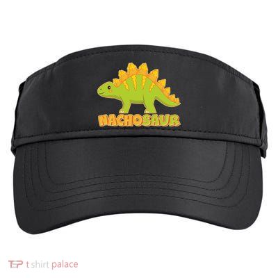 Funny Nachosaur Nacho Cheese Stegosaurus Dinosaur Adult Drive Performance Visor