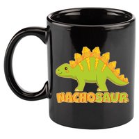 Funny Nachosaur Nacho Cheese Stegosaurus Dinosaur 11oz C Handle Ceramic Mug
