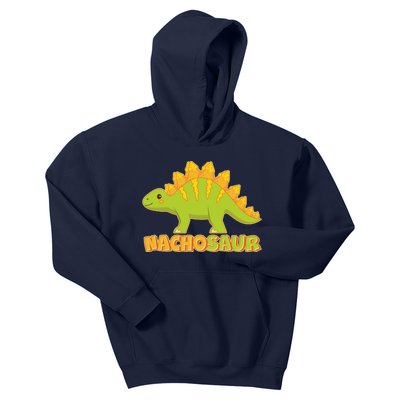 Funny Nachosaur Nacho Cheese Stegosaurus Dinosaur Kids Hoodie