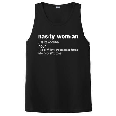 Funny Nasty Woman Definition  PosiCharge Competitor Tank