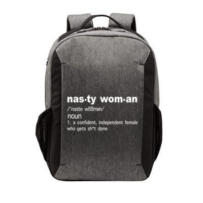 Funny Nasty Woman Definition  Vector Backpack