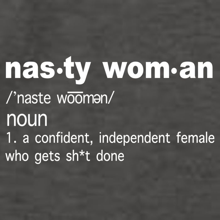 Funny Nasty Woman Definition  Vector Backpack