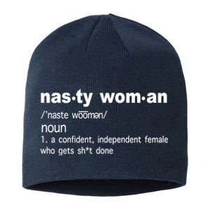 Funny Nasty Woman Definition  Sustainable Beanie