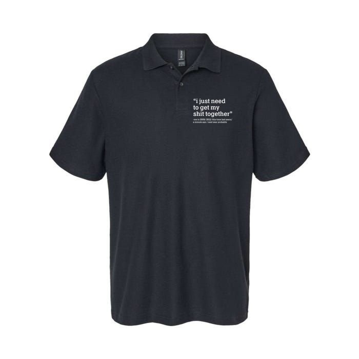 Funny New Year I Just Need to Get My Shit Together Polo