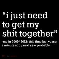 Funny New Year I Just Need to Get My Shit Together Toddler Hoodie