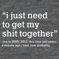 Funny New Year I Just Need to Get My Shit Together Premium T-Shirt