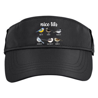 Funny Nice Tits Birds Adult Drive Performance Visor