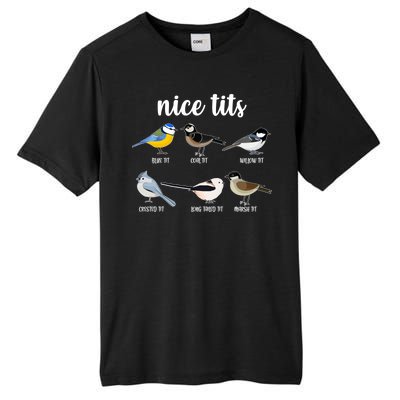 Funny Nice Tits Birds Tall Fusion ChromaSoft Performance T-Shirt