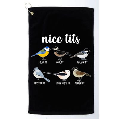 Funny Nice Tits Birds Golf Towel