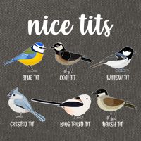 Funny Nice Tits Birds Cotton Canvas Backpack