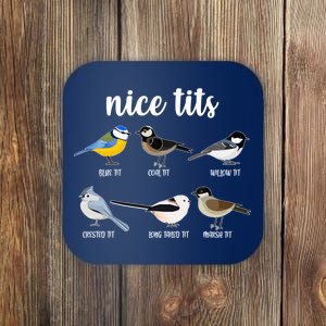 Funny Nice Tits Birds Coaster