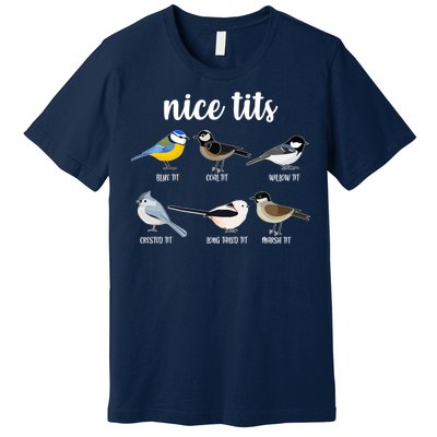 Funny Nice Tits Birds Premium T-Shirt