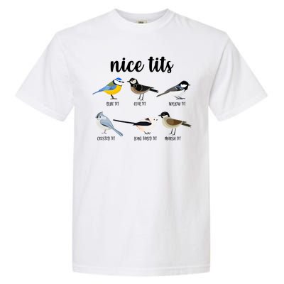 Funny Nice Tits Birds Garment-Dyed Heavyweight T-Shirt