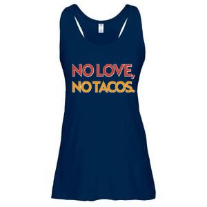 Funny No Love, No Tacos Ladies Essential Flowy Tank