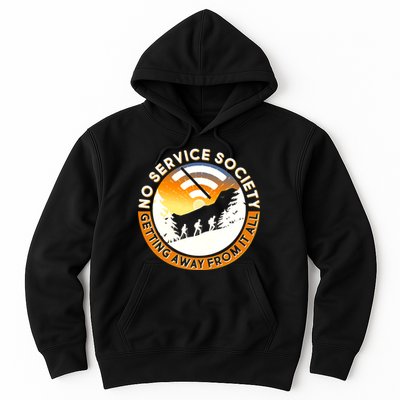 Funny No Service Society Hoodie