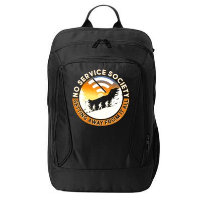 Funny No Service Society City Backpack