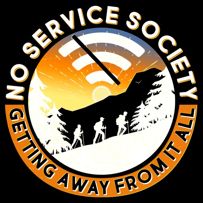 Funny No Service Society Bucket Hat