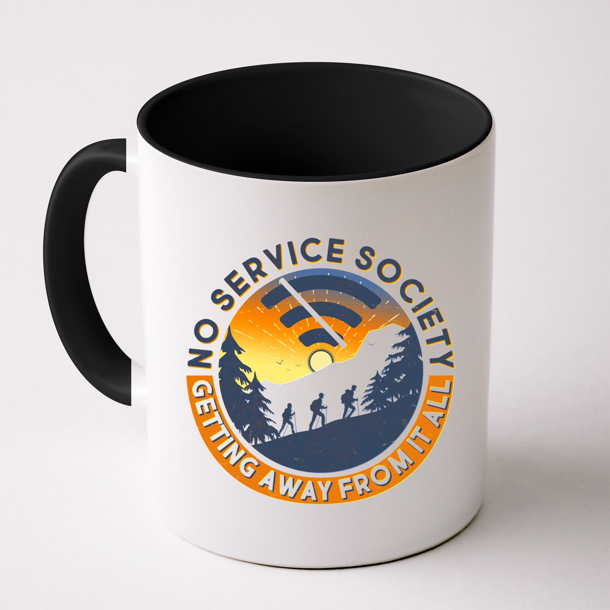 Funny No Service Society Mug