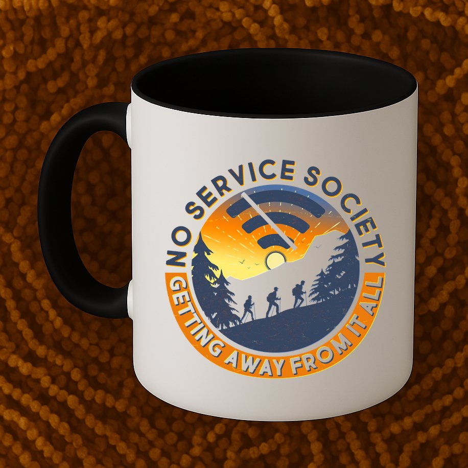 Funny No Service Society Mug