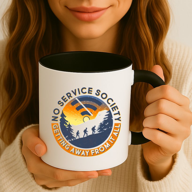Funny No Service Society Mug