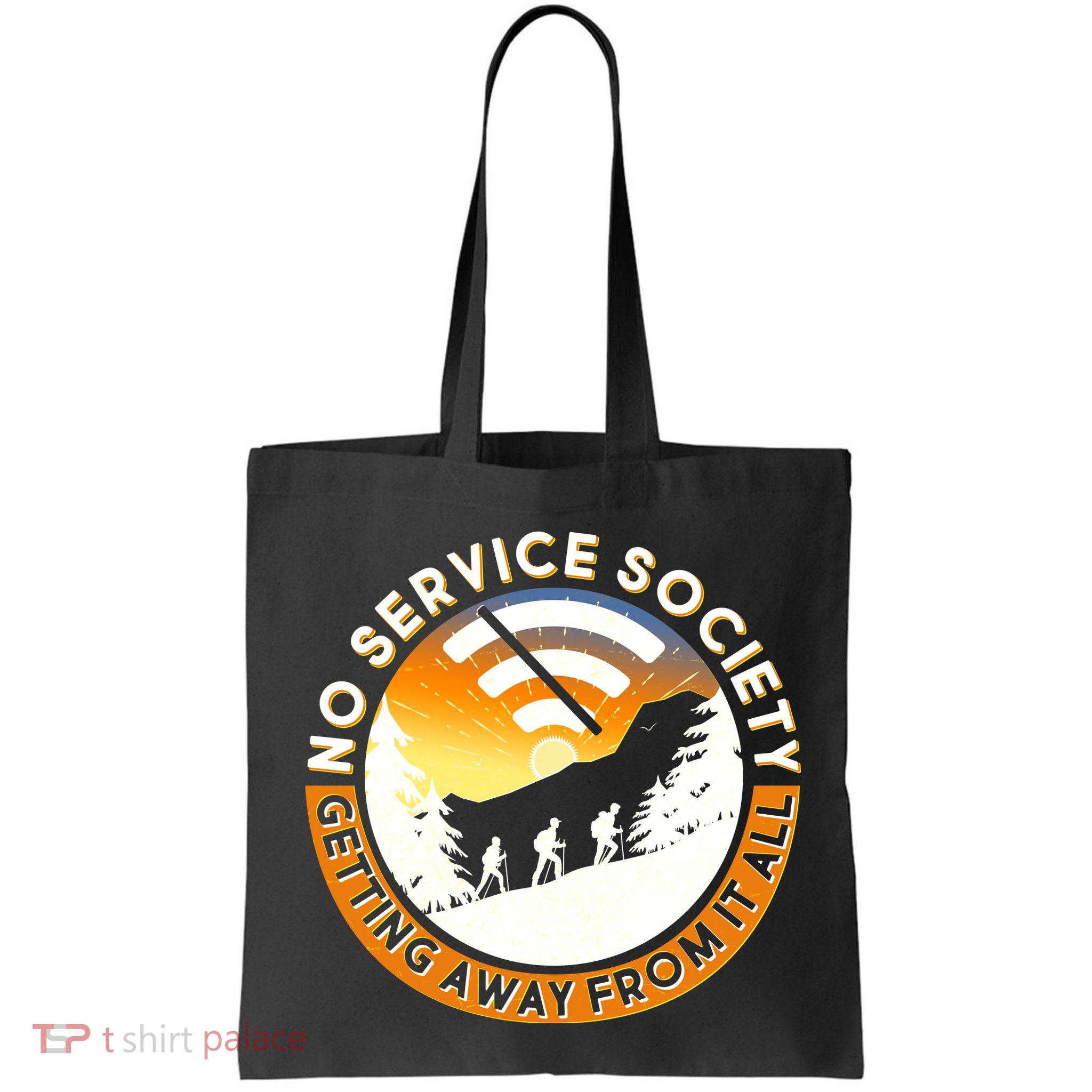 Funny No Service Society Bag
