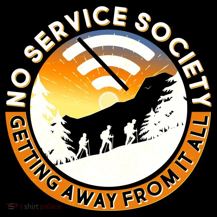 Funny No Service Society Bag
