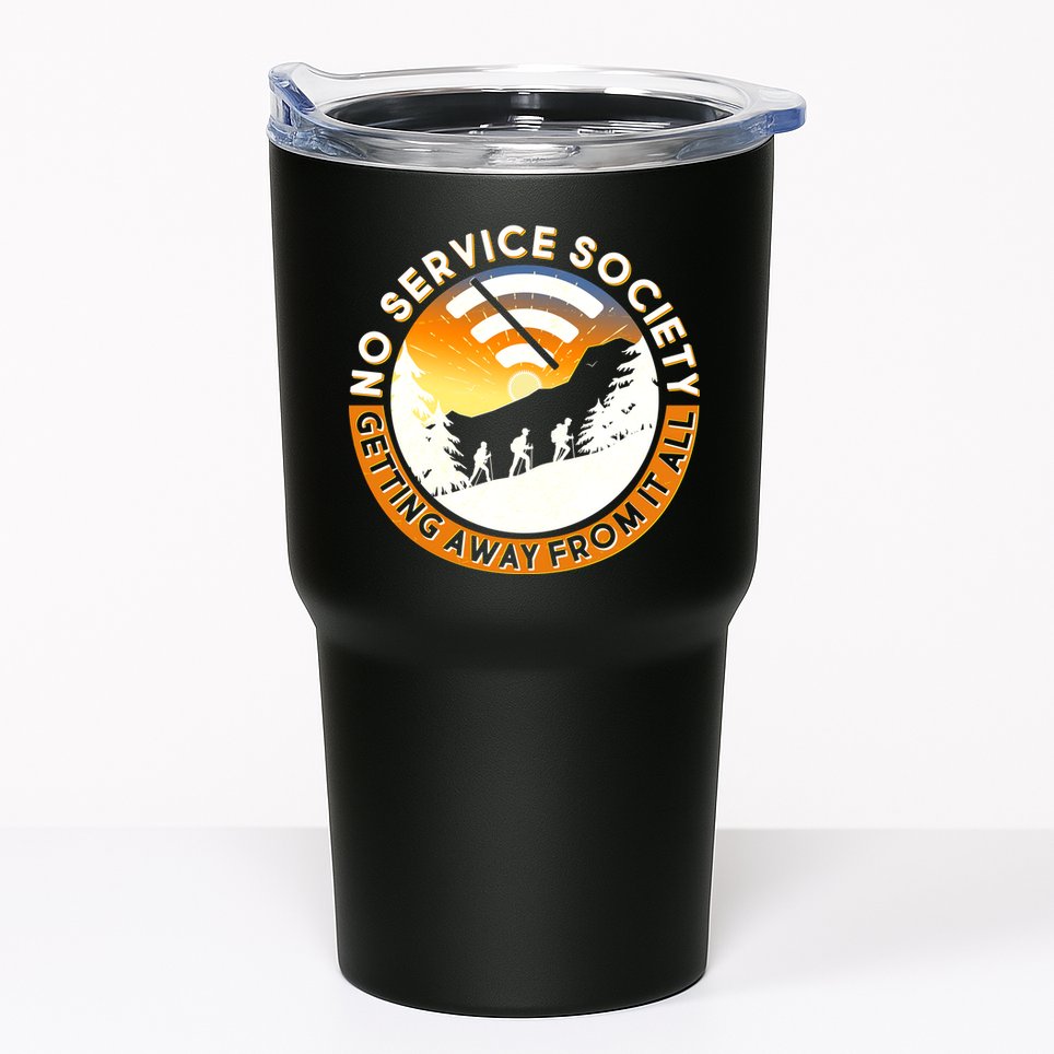 Funny No Service Society Tumbler