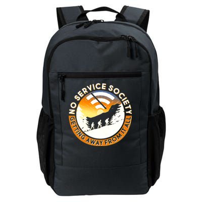 Funny No Service Society Daily Commute Backpack