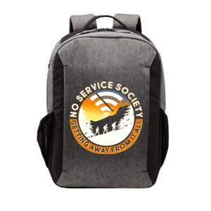 Funny No Service Society Vector Backpack