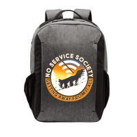 Funny No Service Society Vector Backpack