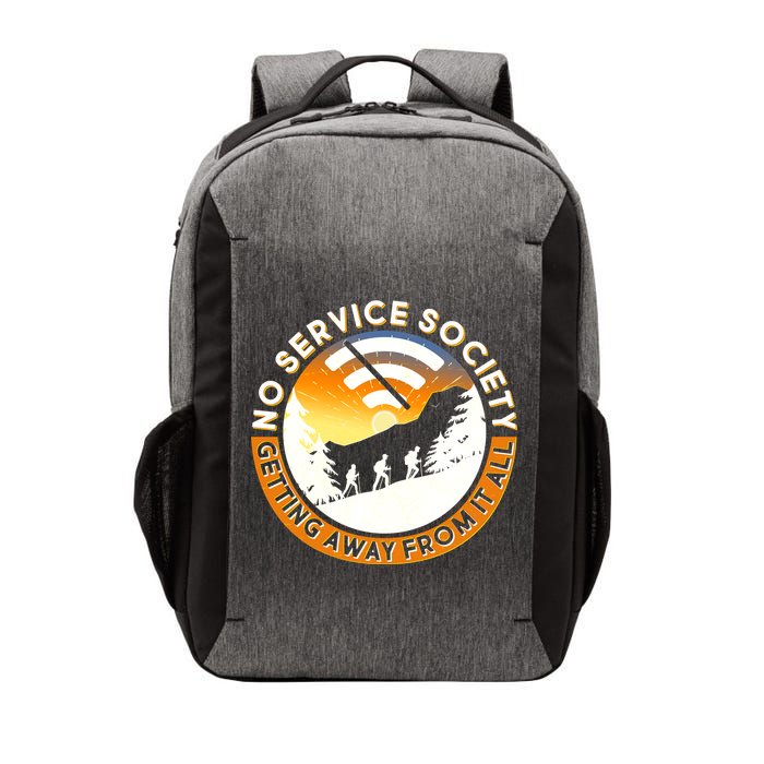 Funny No Service Society Vector Backpack