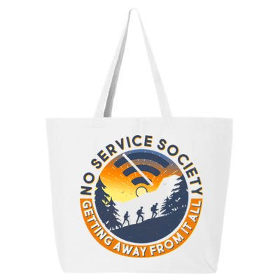 Funny No Service Society 25L Jumbo Tote