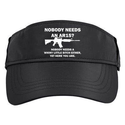Funny Nobody Needs An AR15? Nobody Needs Whiny Little Adult Drive Performance Visor