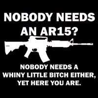 Funny Nobody Needs An AR15? Nobody Needs Whiny Little Drawstring Bag