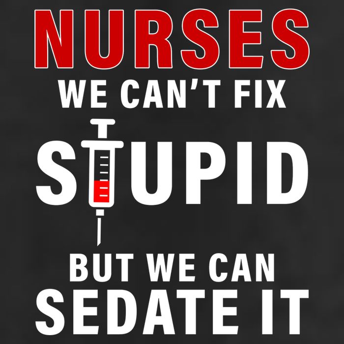 Funny Nurse Can't Fix Stupid Golf Towel