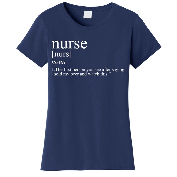 Funny Nurse Definition Women's T-Shirt