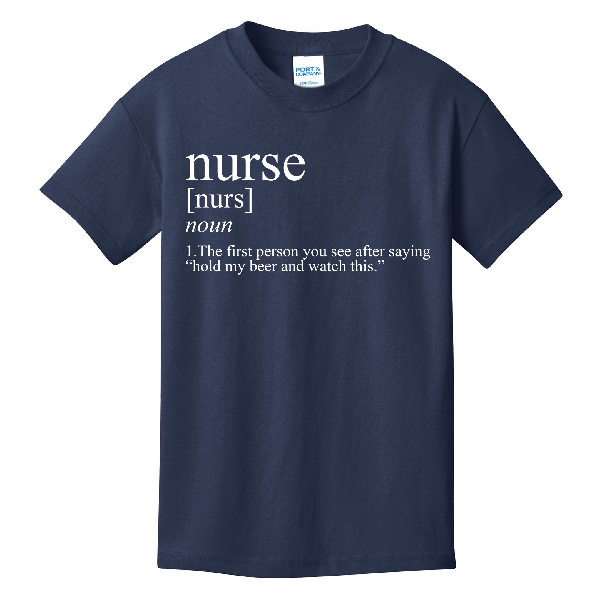 Funny Nurse Definition Kids T-Shirt
