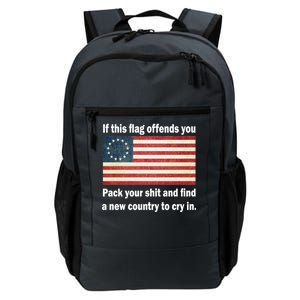 Funny Offensive Betsy Ross Flag Daily Commute Backpack