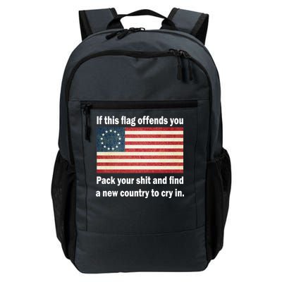 Funny Offensive Betsy Ross Flag Daily Commute Backpack