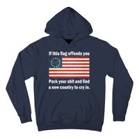 Funny Offensive Betsy Ross Flag Hoodie