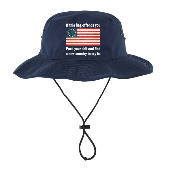 Funny Offensive Betsy Ross Flag Legacy Cool Fit Booney Bucket Hat