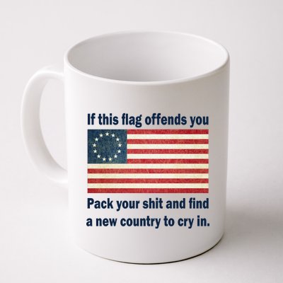 Funny Offensive Betsy Ross Flag Coffee Mug